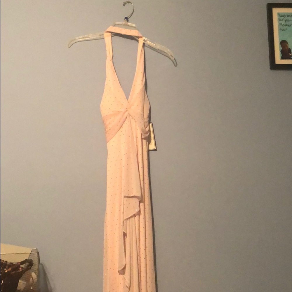 Pink sparkly dress